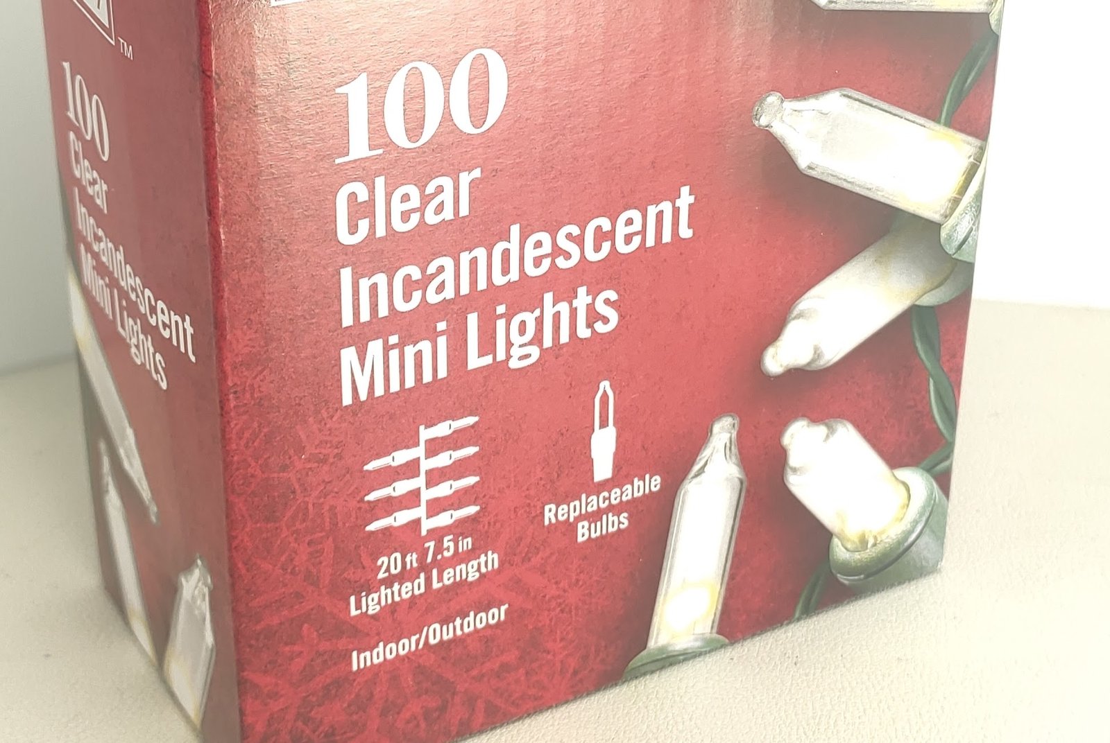100 Clear Incandescent Mini Lights